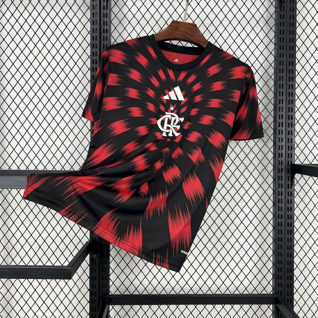 25/26 Maillot du FLAMENGO Rouge/Noir - Maillot du Monde