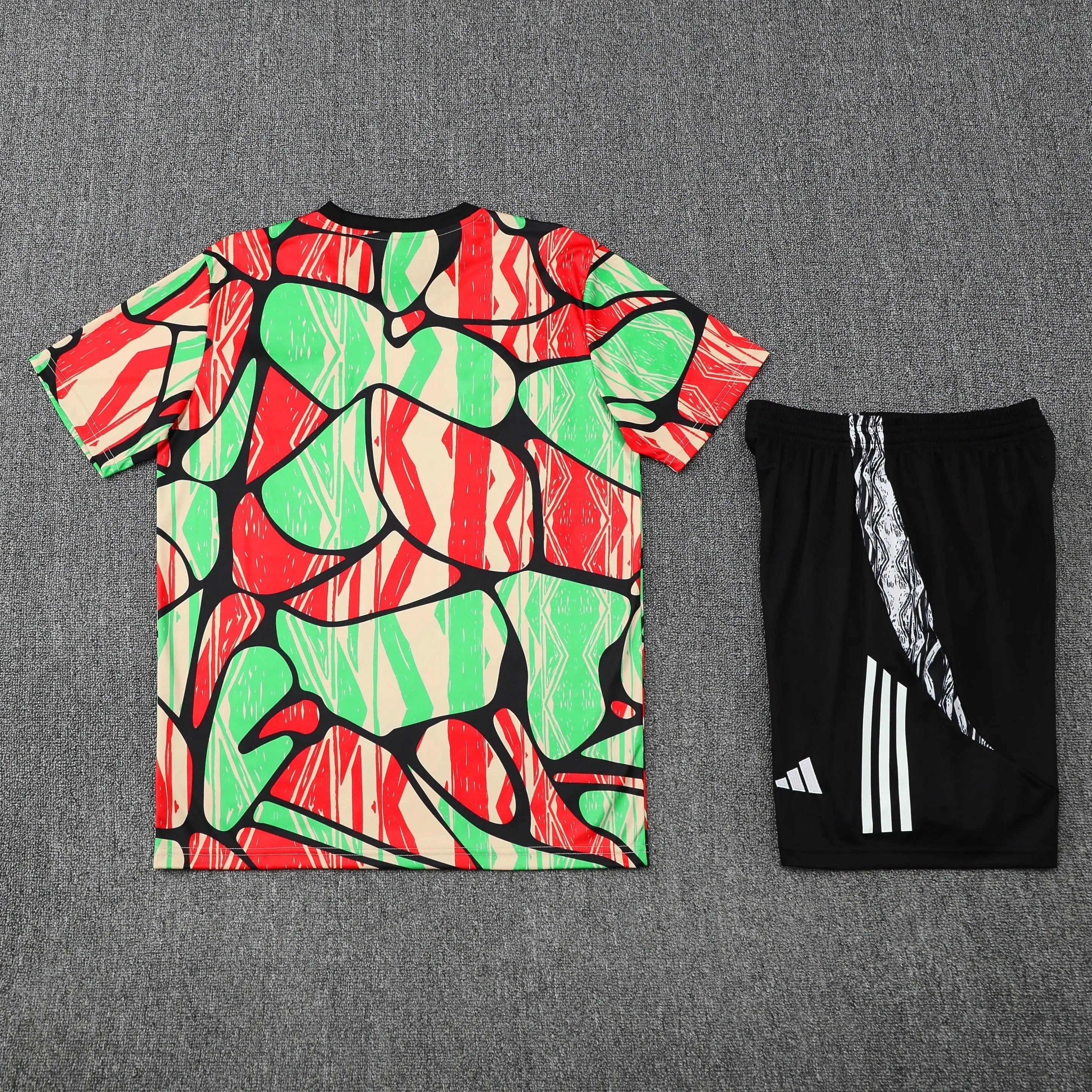 Ensemble Arsenal Vert/Rouge KaliFoot