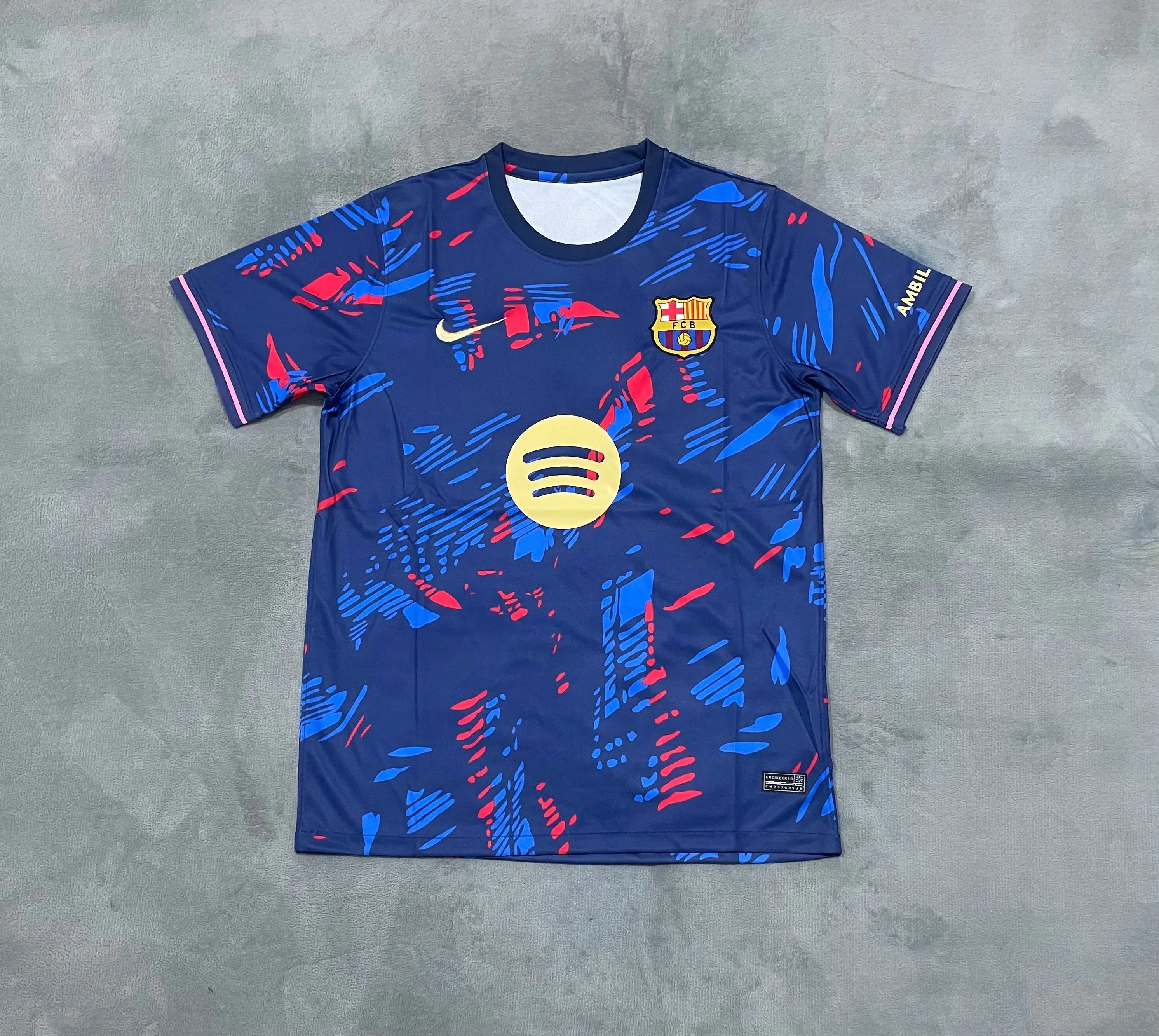 Maillot du Barcelone 25/26 Bleu/Rouge KaliFoot