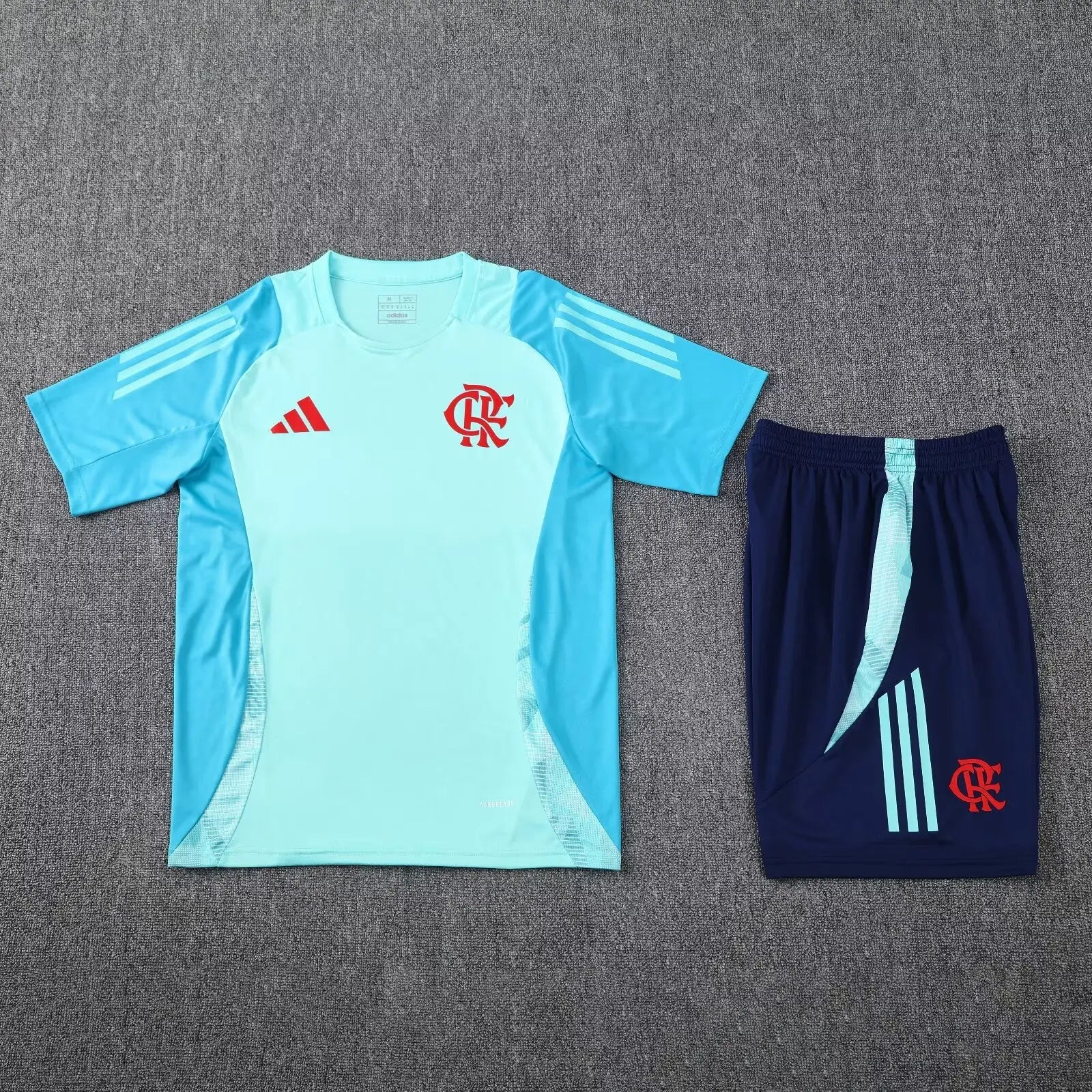 Ensemble Flamengo Bleu claire/rouge KaliFoot