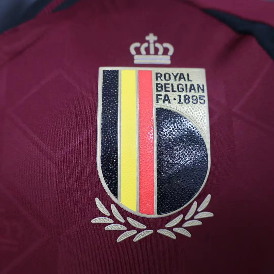 MAILLOT BELGIQUE DOMICILE 2024/2025 - Maillot du Monde