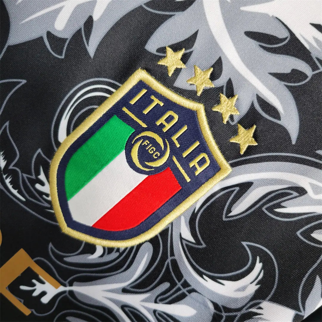 MAILLOT ITALIE CONCEPT EDITION VERSACE NOIR 2023/2024 - Maillot du Monde