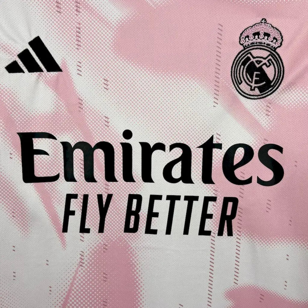24/25 Maillot du Real Madrid Rose KaliFoot