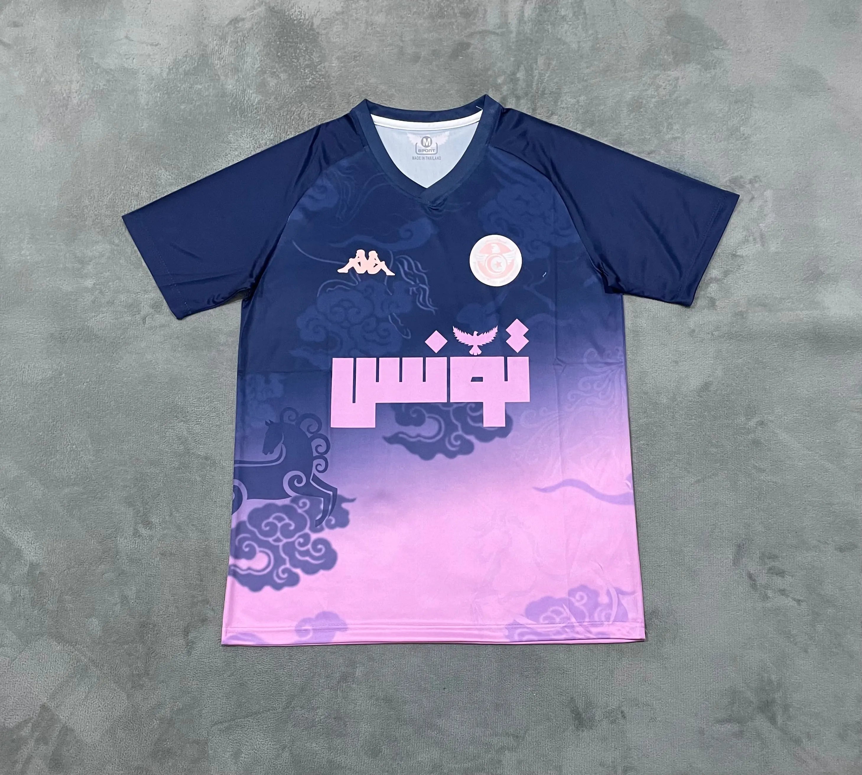24/25 Maillot Concept Tunisie Bleu/Violet KaliFoot