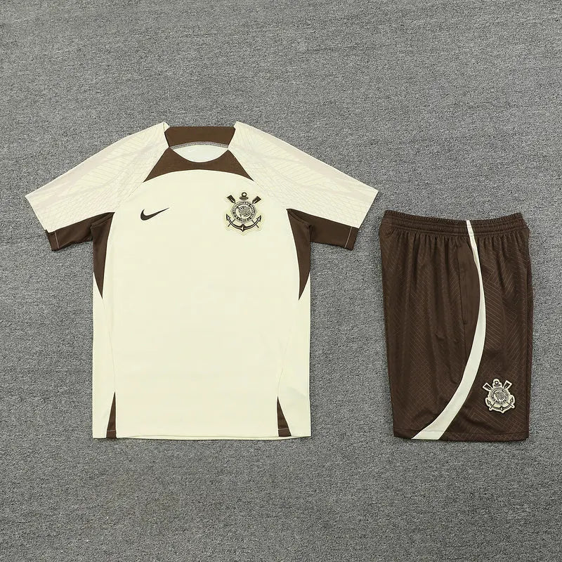 24/25 Ensemble d’entraînement du Corinthiangs Clair Maillot du Monde