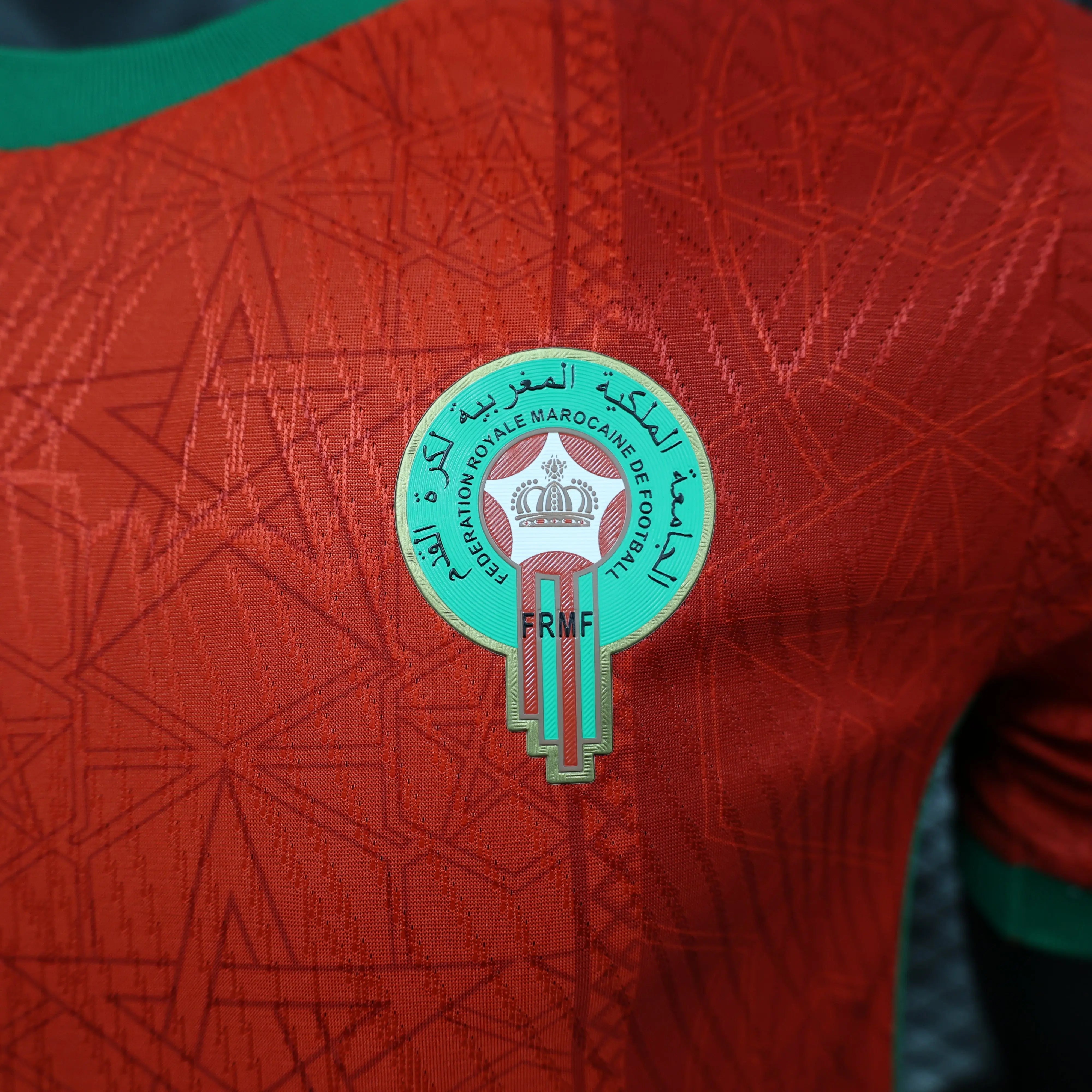 MAILLOT MAROC DOMICILE 2024/2025 - Maillot du Monde