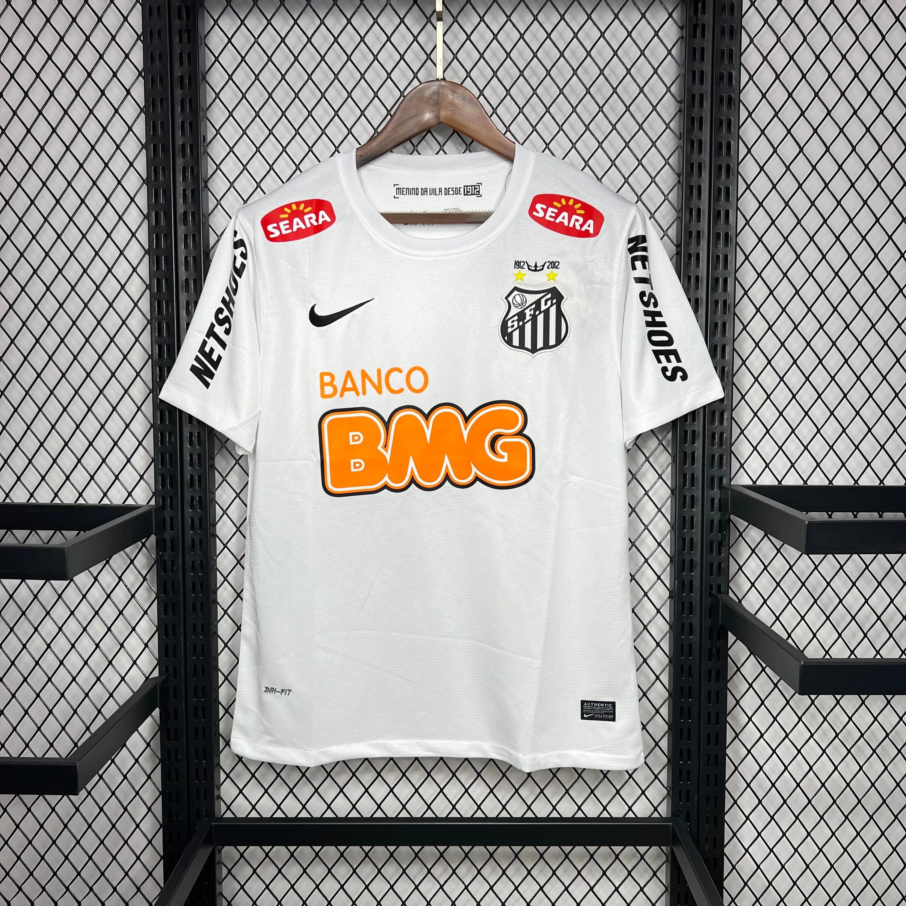 2011 Maillot Domicile Rétro FC Santos Maillot du Monde