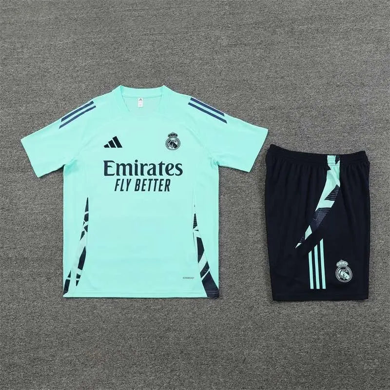 Ensemble Real Madrid Bleu/Noir Maillot du Monde