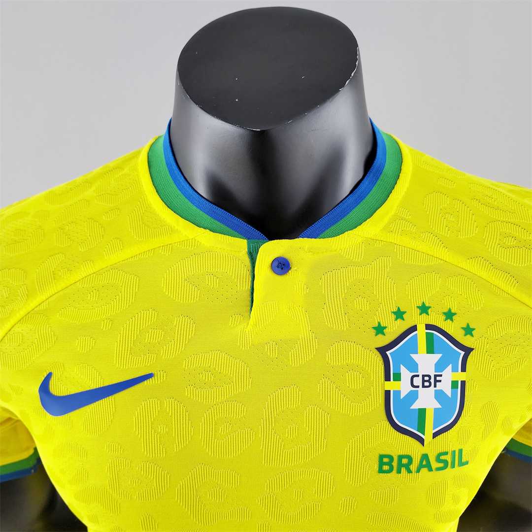 MAILLOT BRÉSIL DOMICILE CDM 2022/2023 - Maillot du Monde