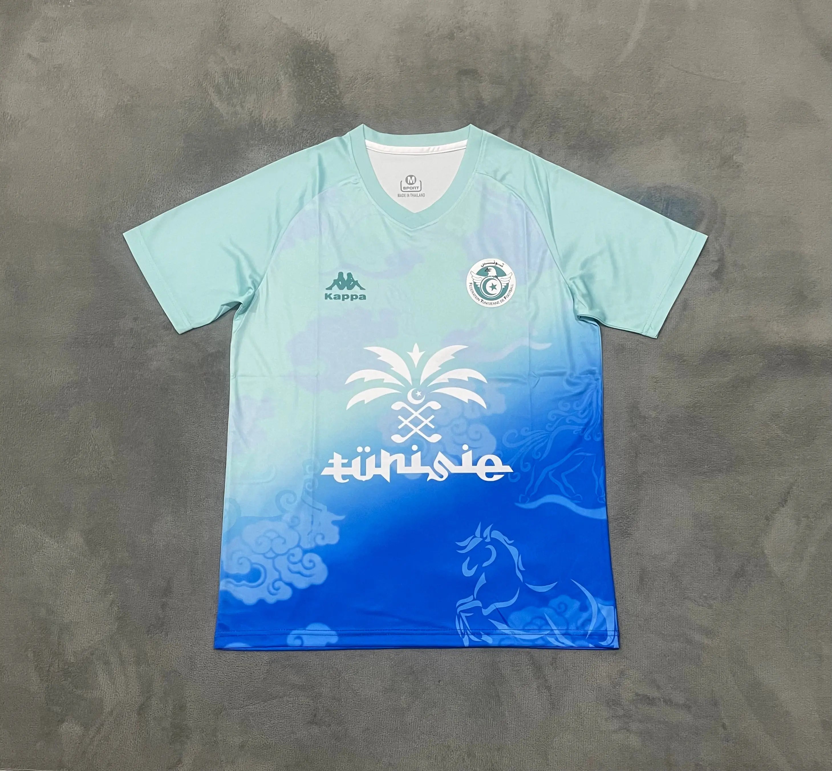 24/25 Maillot Concept Tunisie Bleu KaliFoot