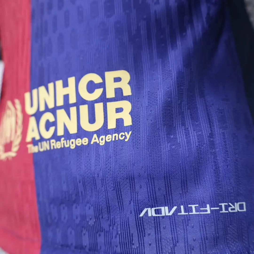 MAILLOT FC BARCELONE DOMICILE 2024/2025 - Maillot du Monde