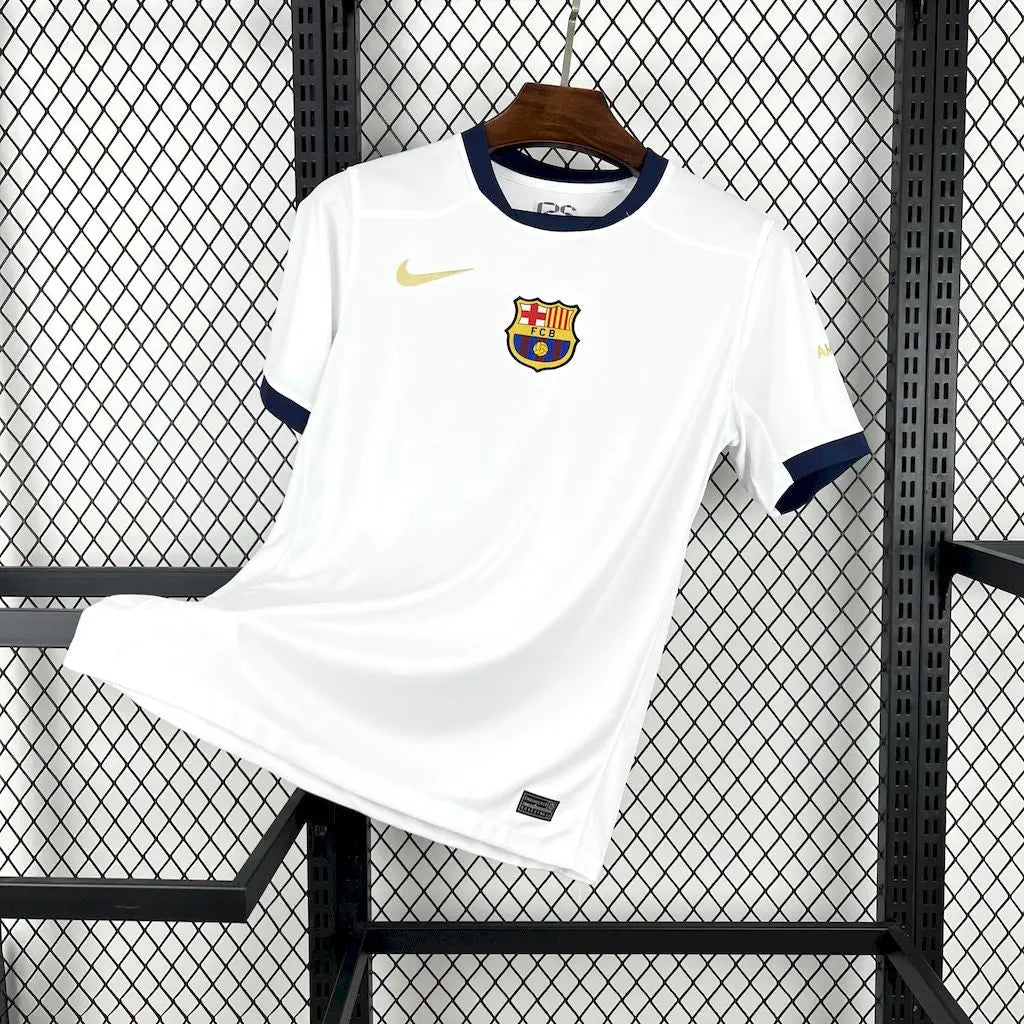 25/26 Maillot du FC BARCELONE Blanc - Maillot du Monde