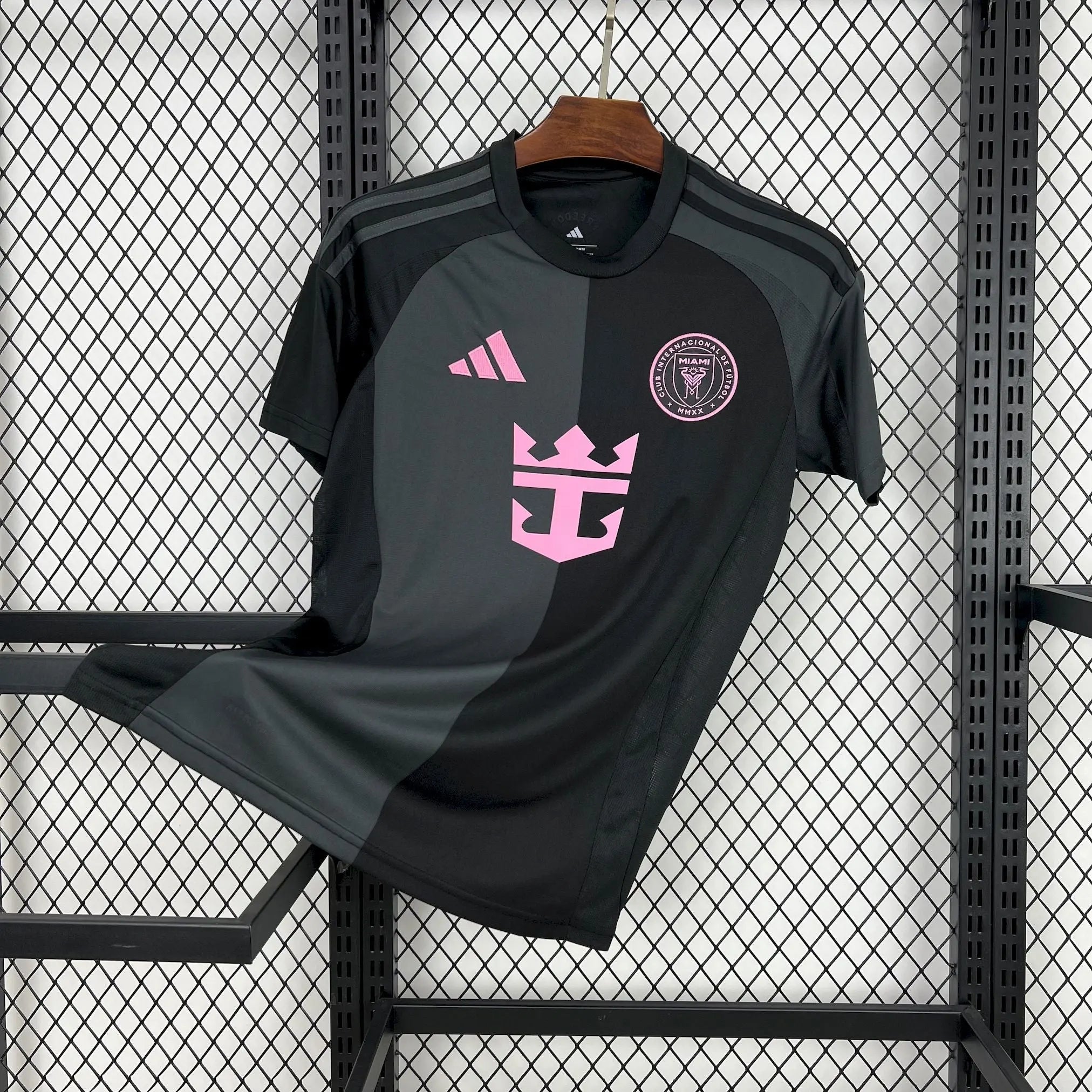 25/26 Maillot MIAMI Noir/Rose - Maillot du Monde