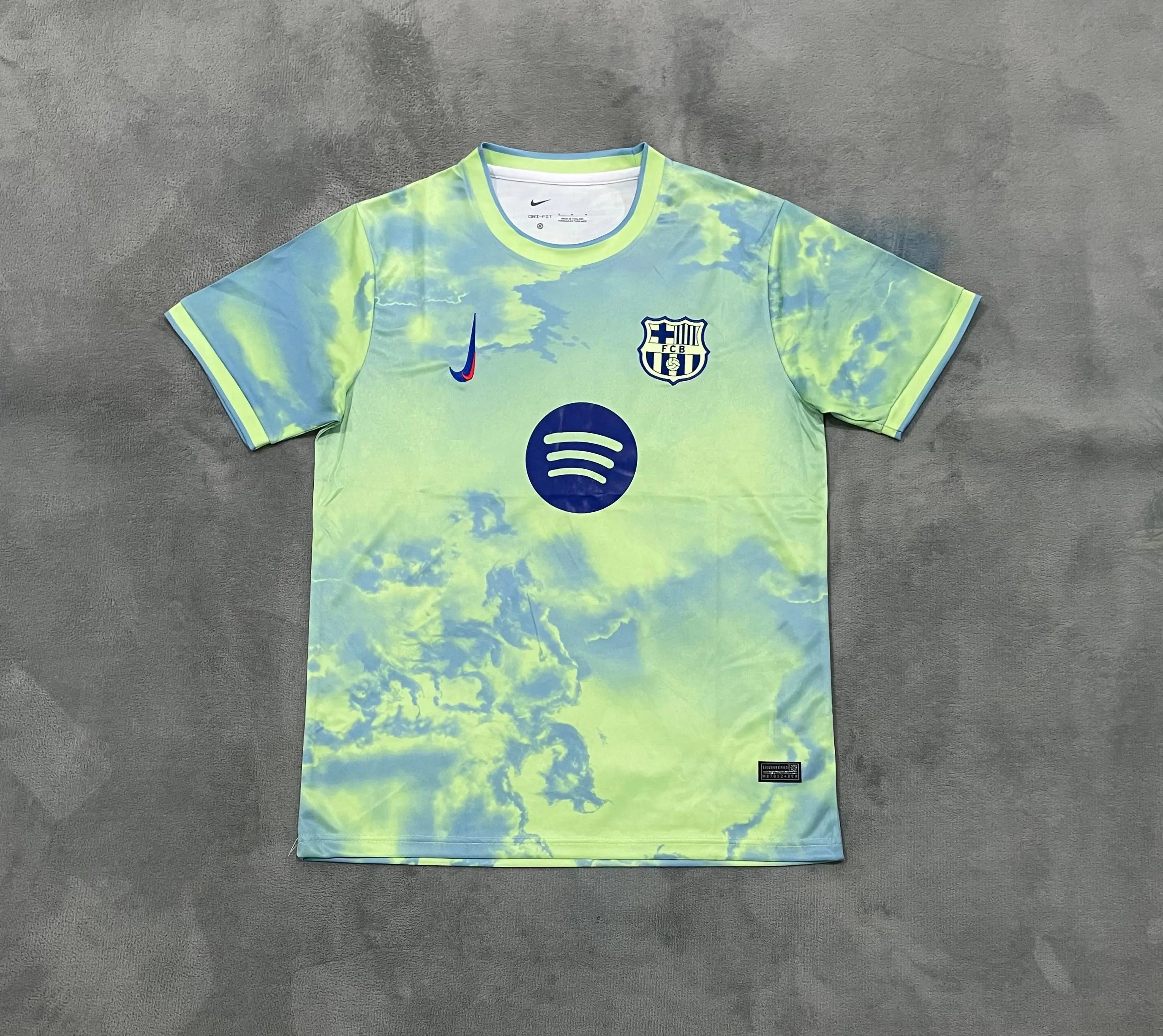 Maillot Barcelone 25/26 Bleu/Vert KaliFoot