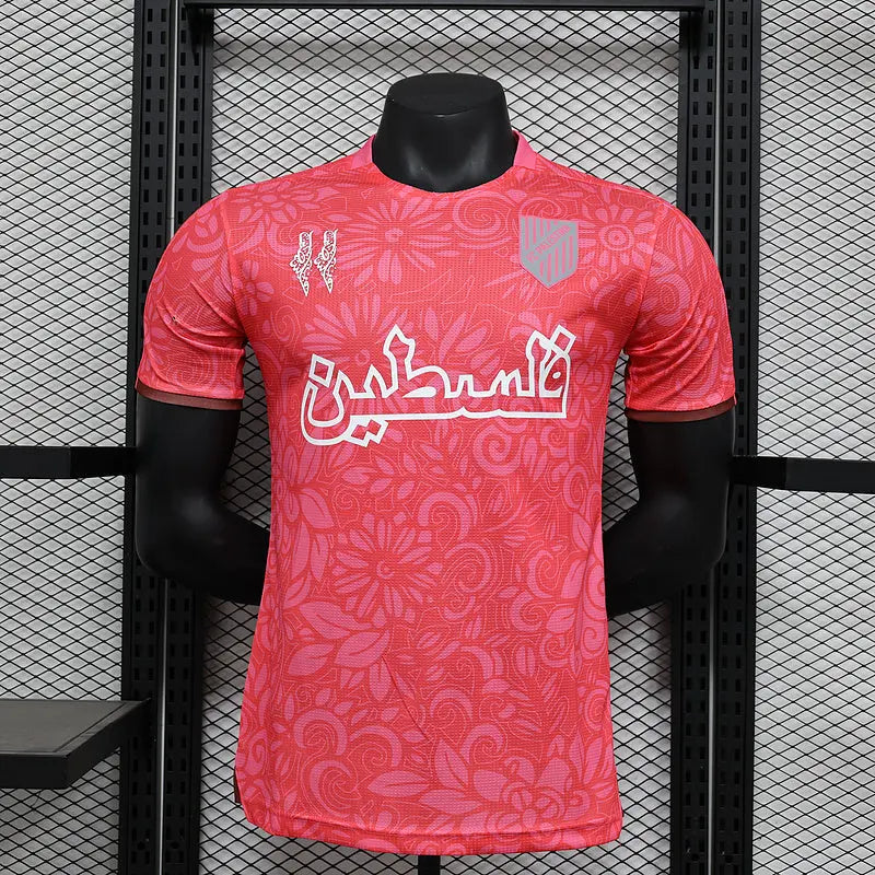2024 Maillot Adulte - Rose PALESTINE - Maillot du Monde