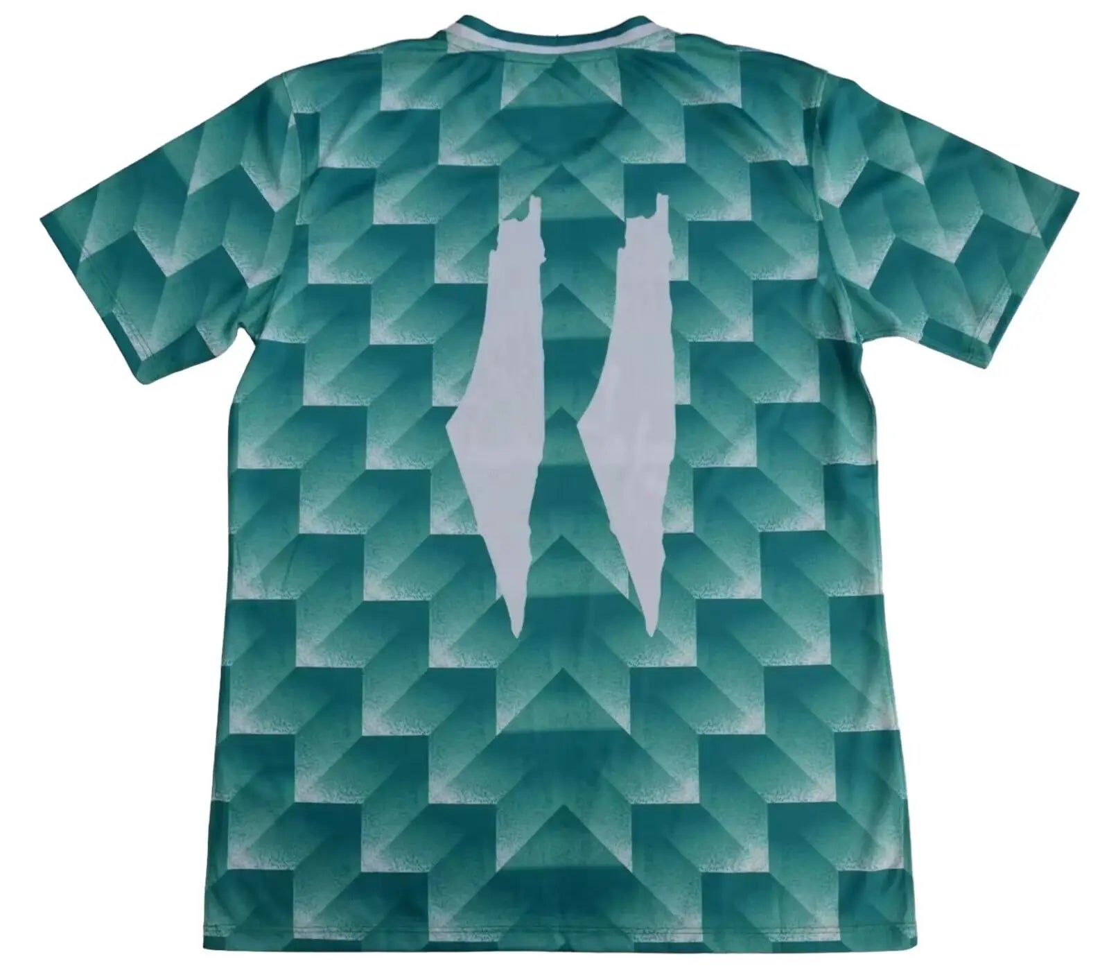 2024 Maillot Adulte PALESTINE Turquoise SPÉCIALE - Maillot du Monde