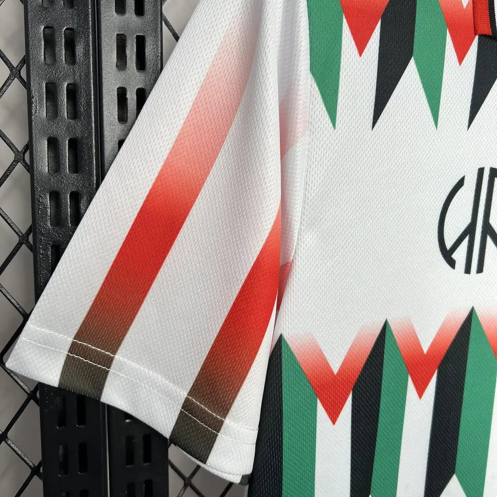 24/25 Maillot Adulte RÉTRO PALESTINE Blanc - Maillot du Monde