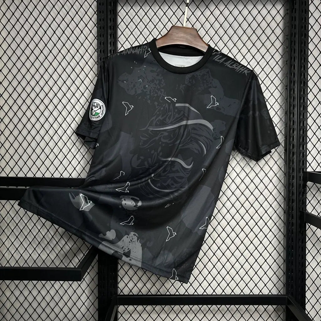 24/25 Maillot Adulte PALESTINE EDITION SPÉCIAL Noir - Maillot du Monde