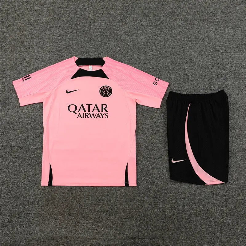 24/25 Ensemble du PSG Rose Maillot du Monde