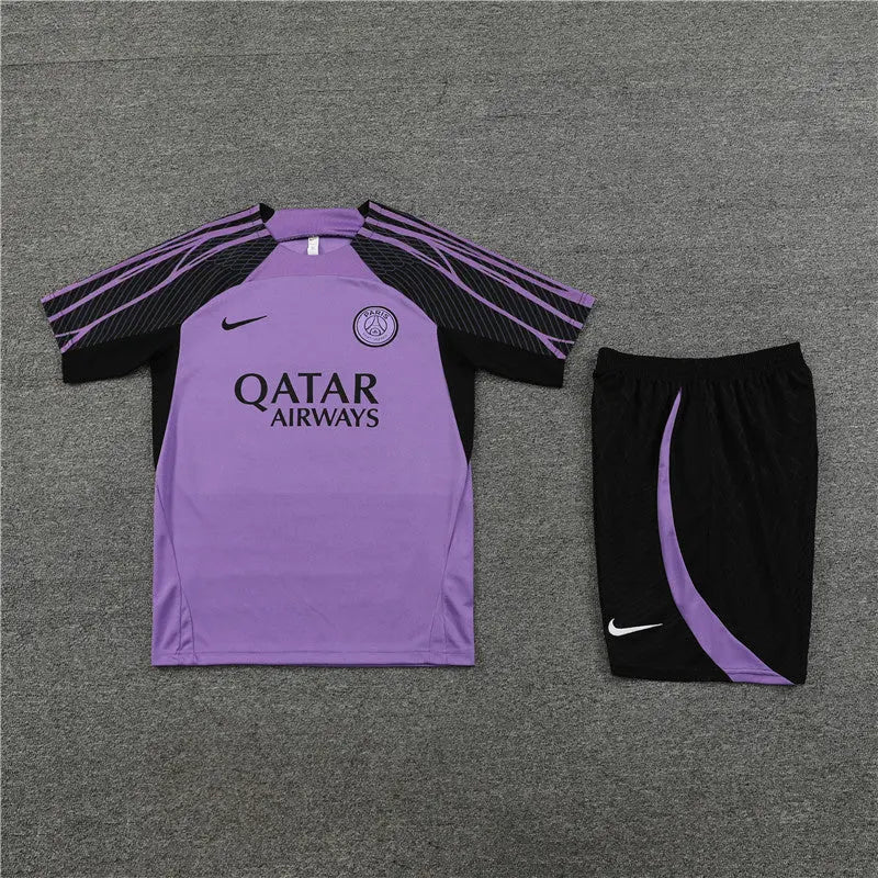 24/25 Ensemble du PSG Violet Maillot du Monde