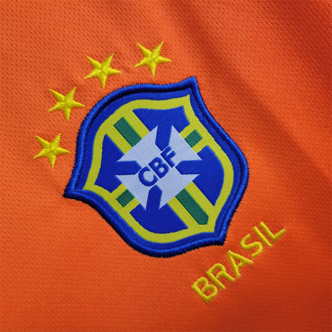 MAILLOT BRÉSIL 1998 VERSION MANCHES LONGUES - Maillot du Monde