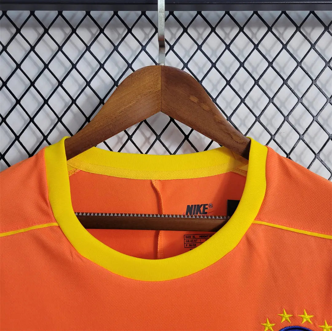 MAILLOT BRÉSIL 1998 VERSION MANCHES LONGUES - Maillot du Monde