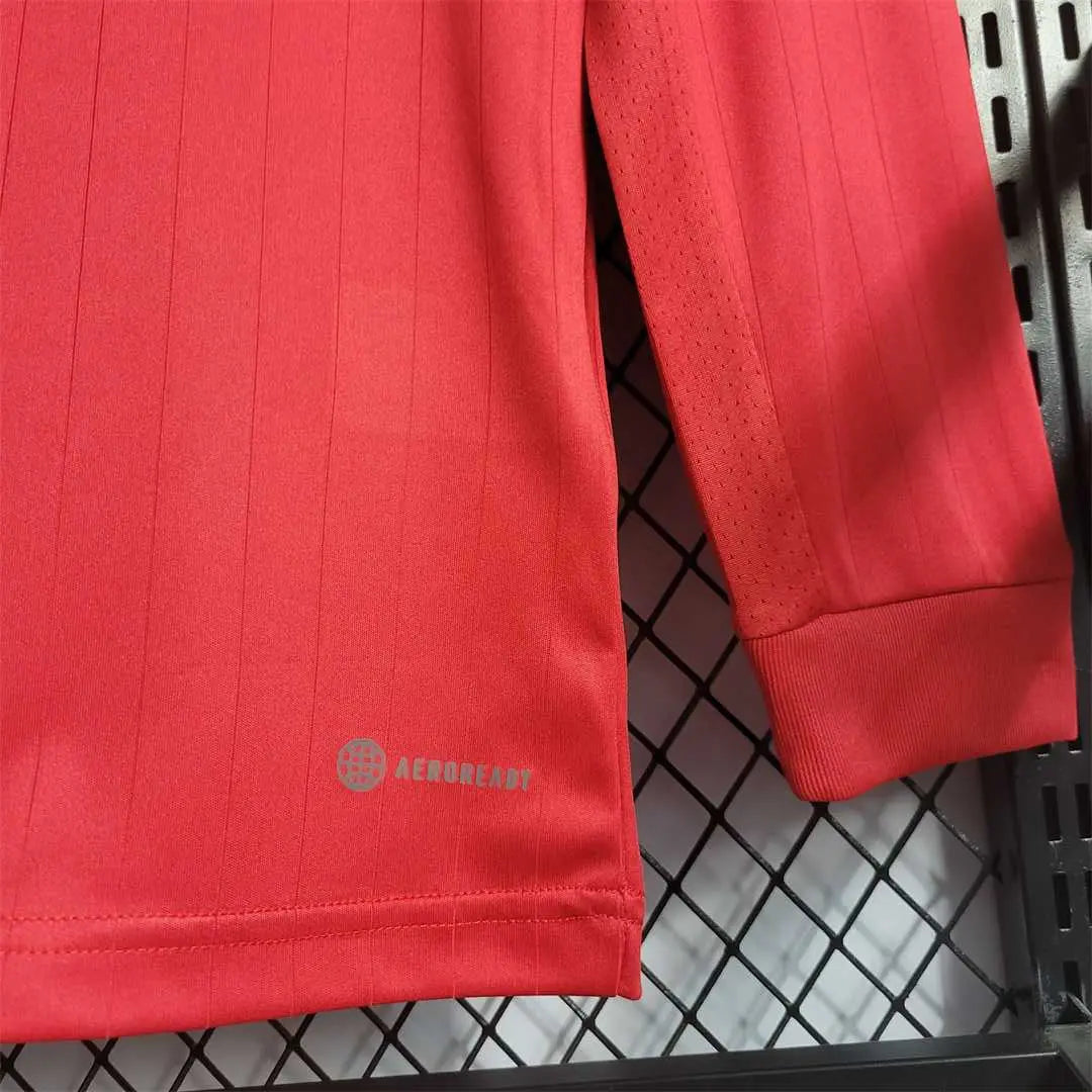 MAILLOT MANCHESTER UNITED DOMICILE 2022/2023 VERSION MANCHES LONGUES - Maillot du Monde