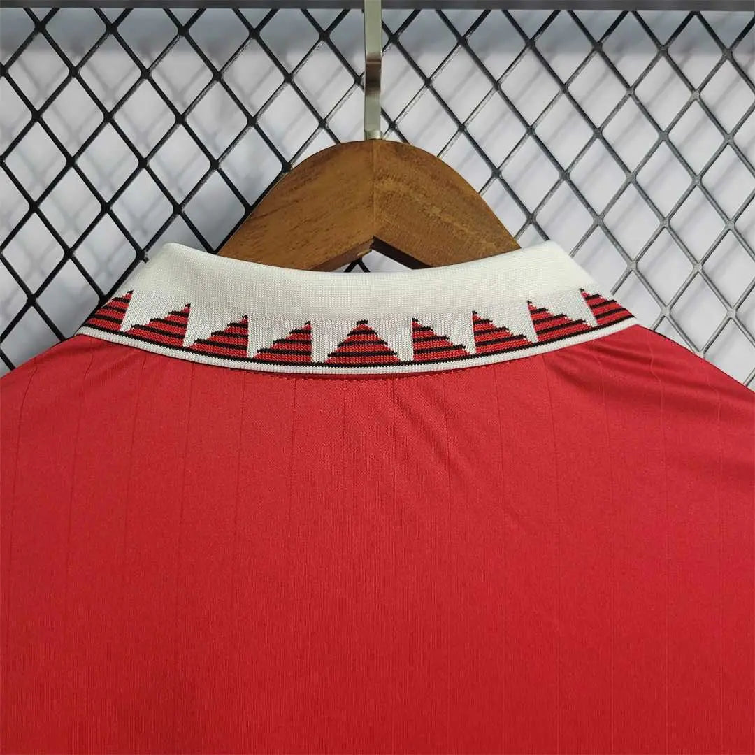 MAILLOT MANCHESTER UNITED DOMICILE 2022/2023 VERSION MANCHES LONGUES - Maillot du Monde