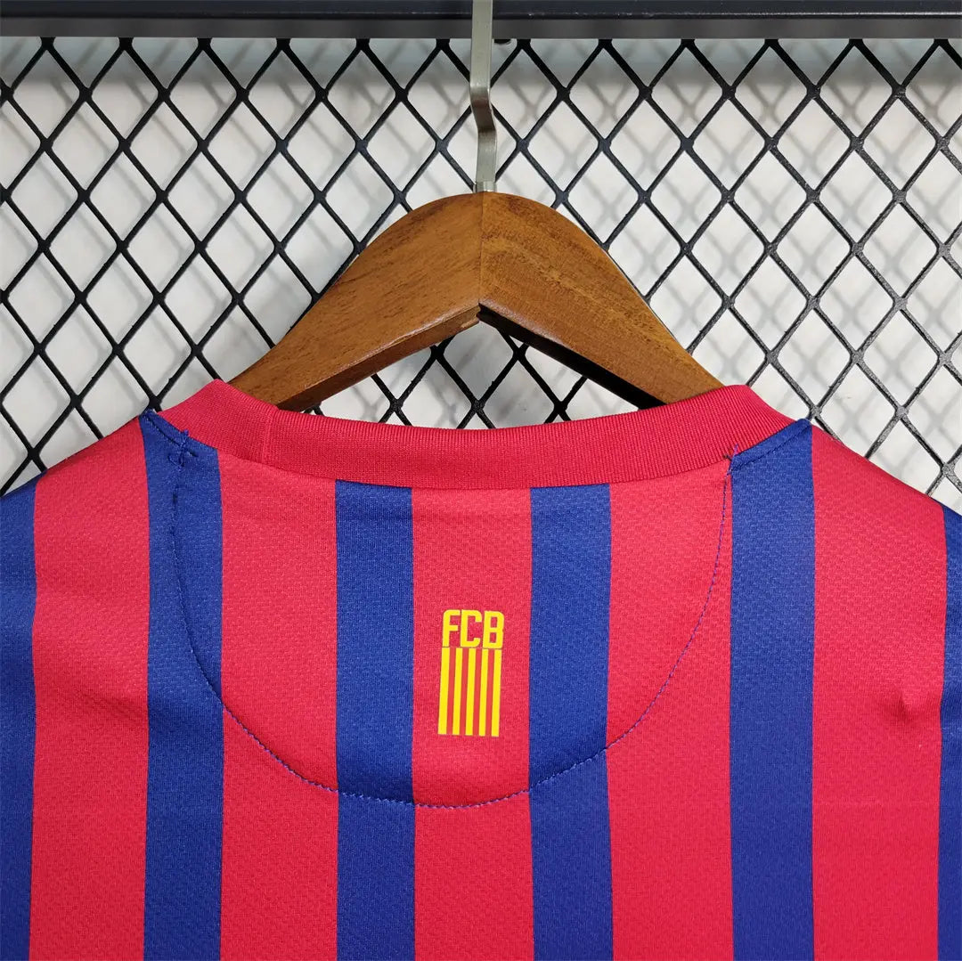 MAILLOT BARCELONE DOMICILE 2011/2012 VERSION MANCHES LONGUES - Maillot du Monde
