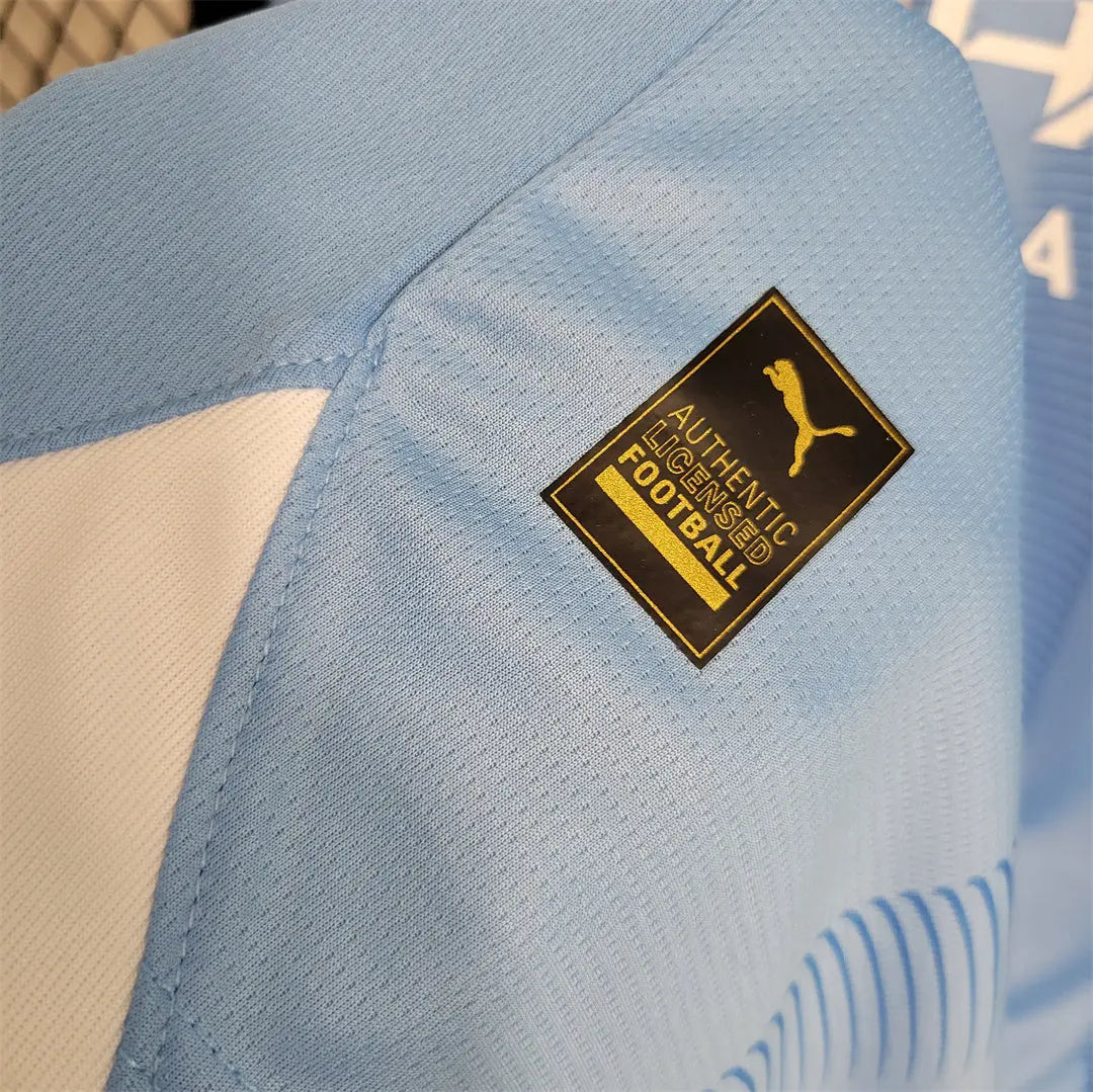 MAILLOT MANCHESTER CITY DOMICILE 2023/2024 VERSION MANCHES LONGUES - Maillot du Monde