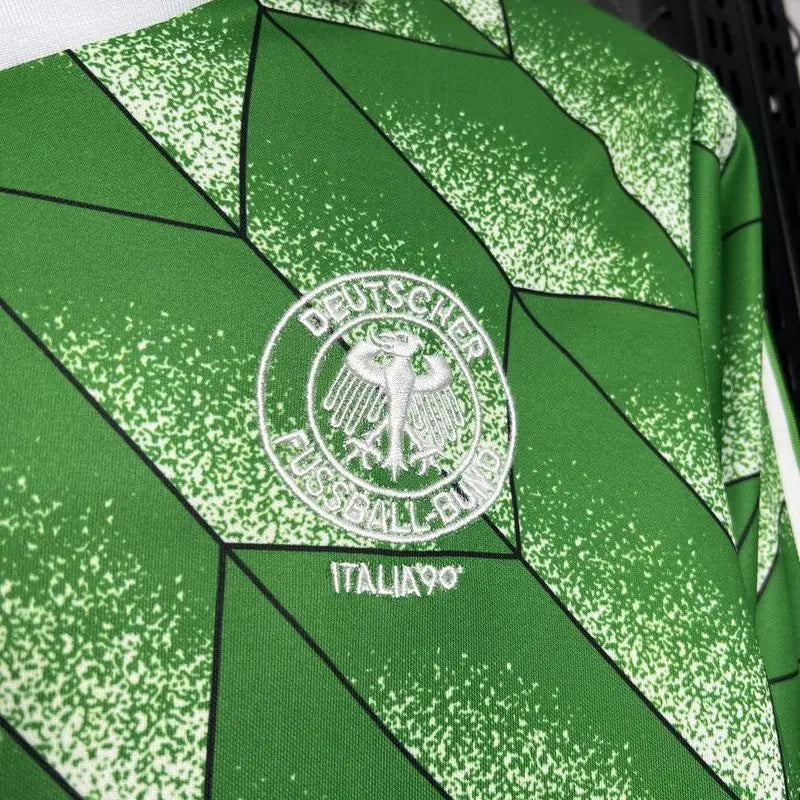 MAILLOT ALLEMAGNE EXTÉRIEUR 1990 VERSION MANCHES LONGUES - Maillot du Monde