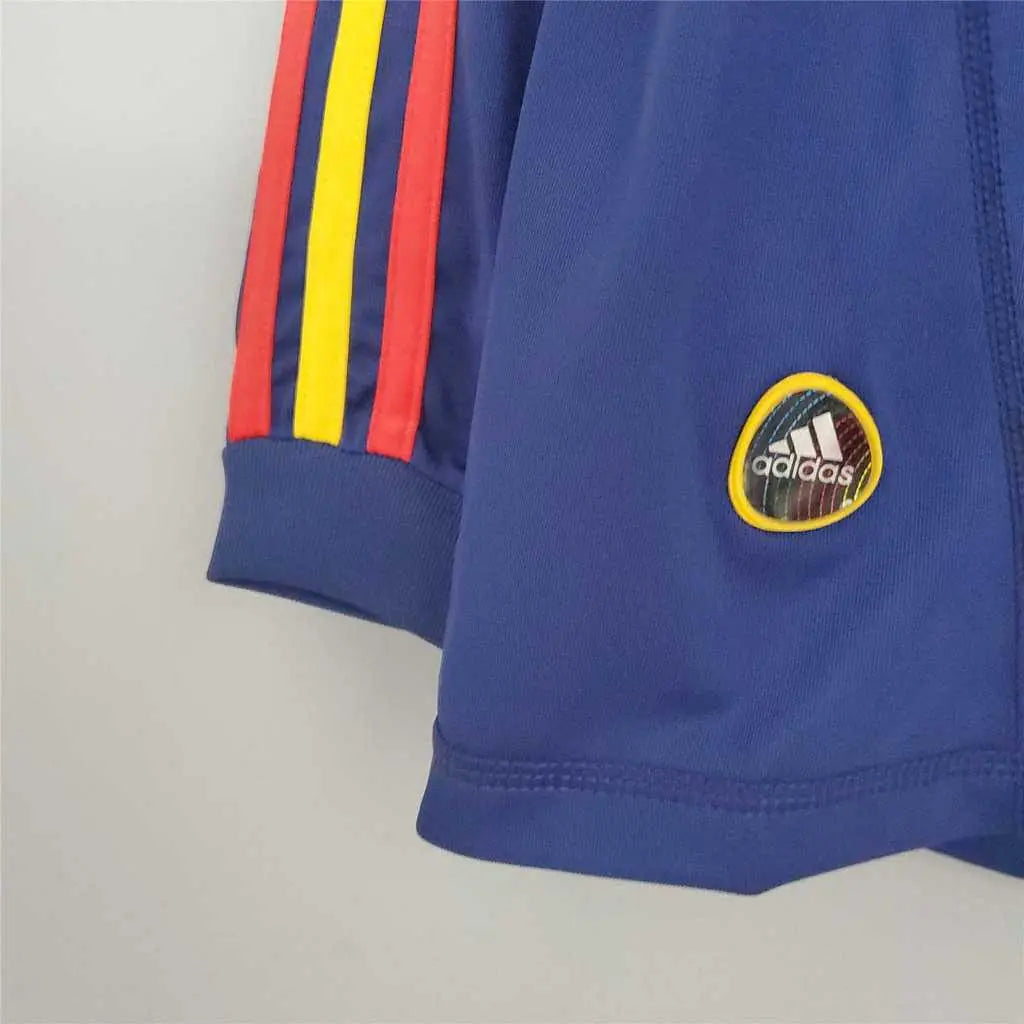 MAILLOT ESPAGNE EXTÉRIEUR 2010 VERSION MANCHES LONGUES - Maillot du Monde