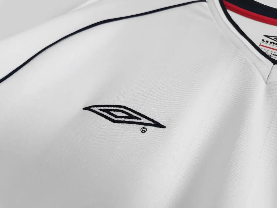 MAILLOT ANGLETERRE DOMICILE 2002 VERSION MANCHES LONGUES - Maillot du Monde