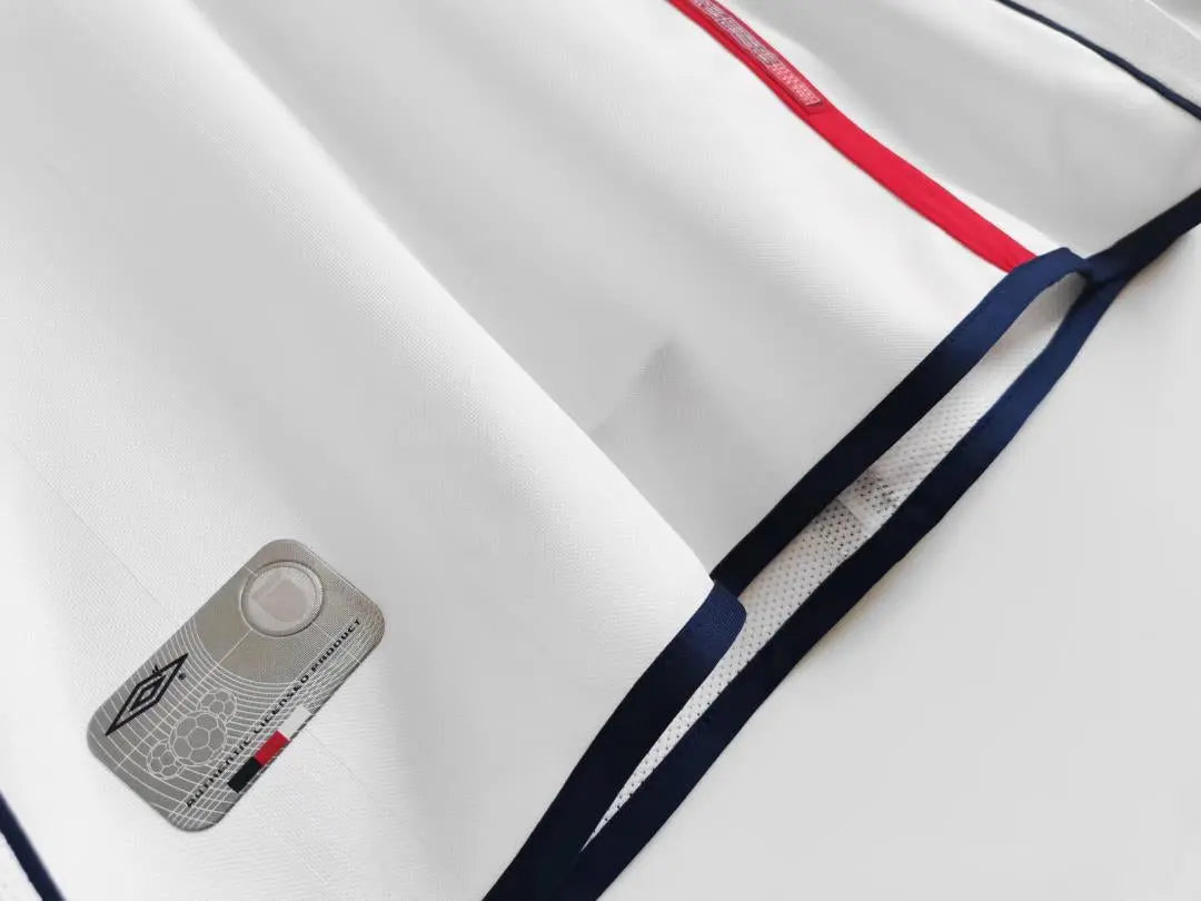 MAILLOT ANGLETERRE DOMICILE 2002 VERSION MANCHES LONGUES - Maillot du Monde