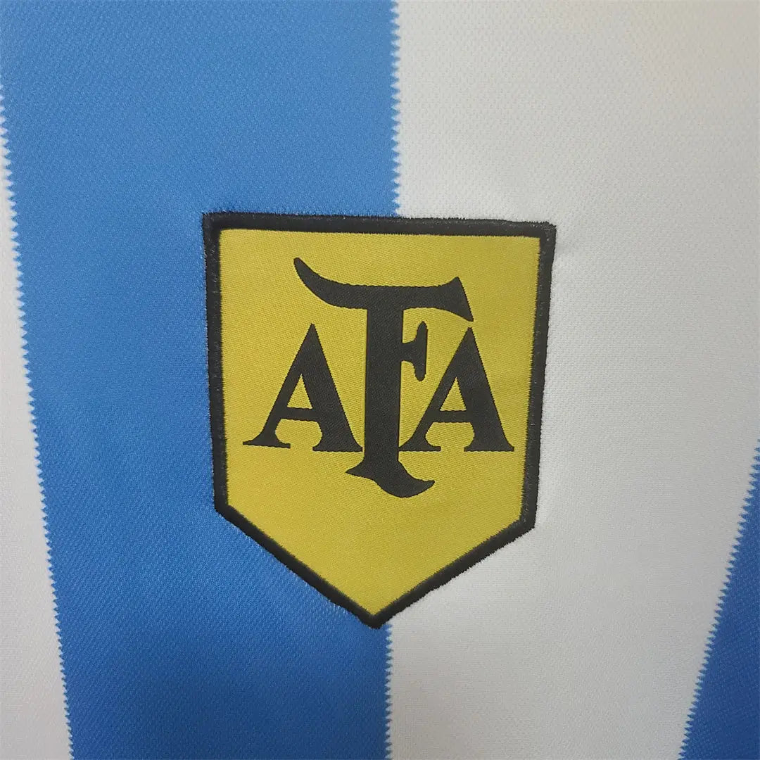 MAILLOT ARGENTINE DOMICILE 1978 VERSION MANCHES LONGUES - Maillot du Monde