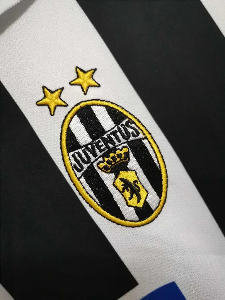 MAILLOT RÉTRO JUVENTUS DOMICILE 1999/2000 VERSION MANCHES LONGUES - Maillot du Monde