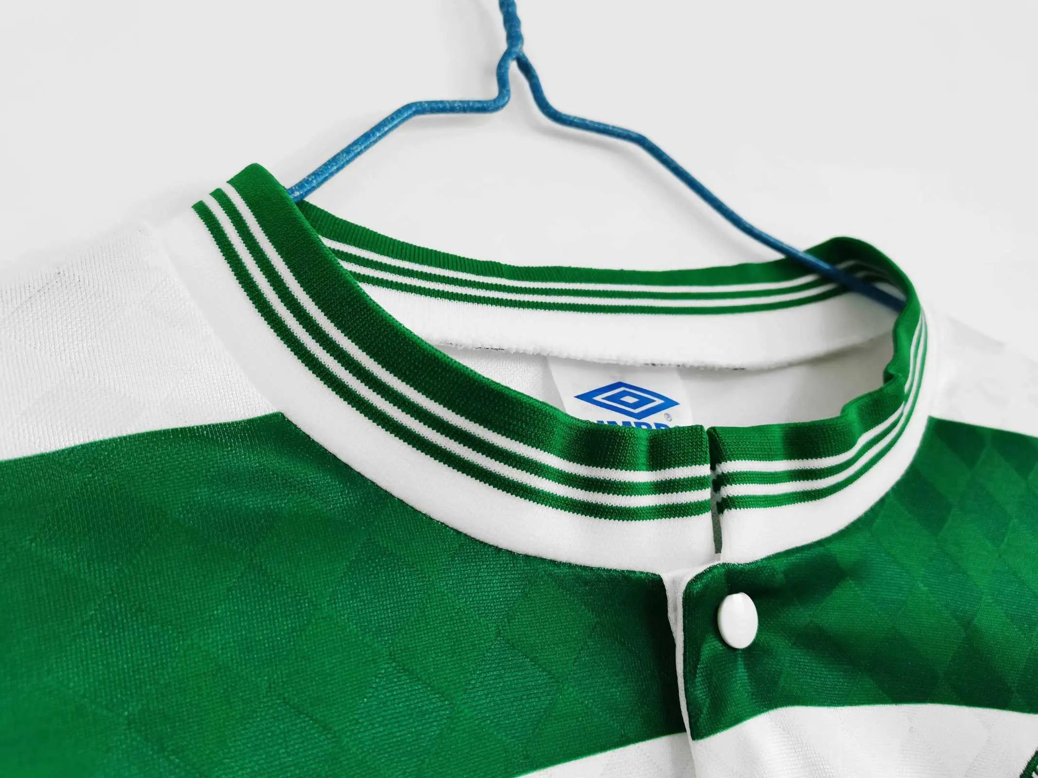MAILLOT RÉTRO CELTIC DOMICILE 1987/1989 VERSION MANCHES LONGUES - Maillot du Monde