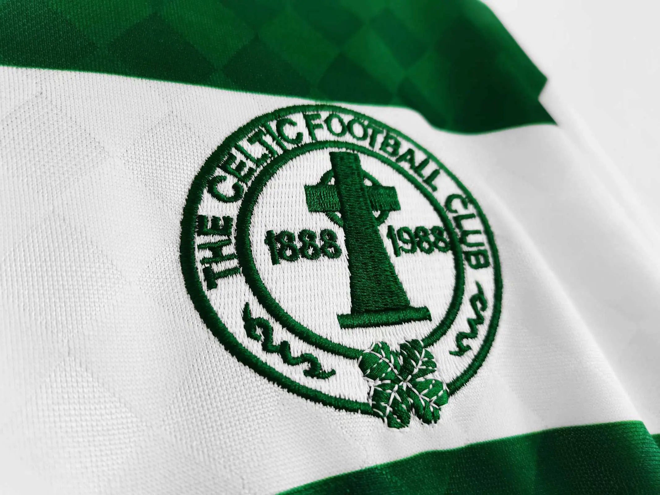 MAILLOT RÉTRO CELTIC DOMICILE 1987/1989 VERSION MANCHES LONGUES - Maillot du Monde