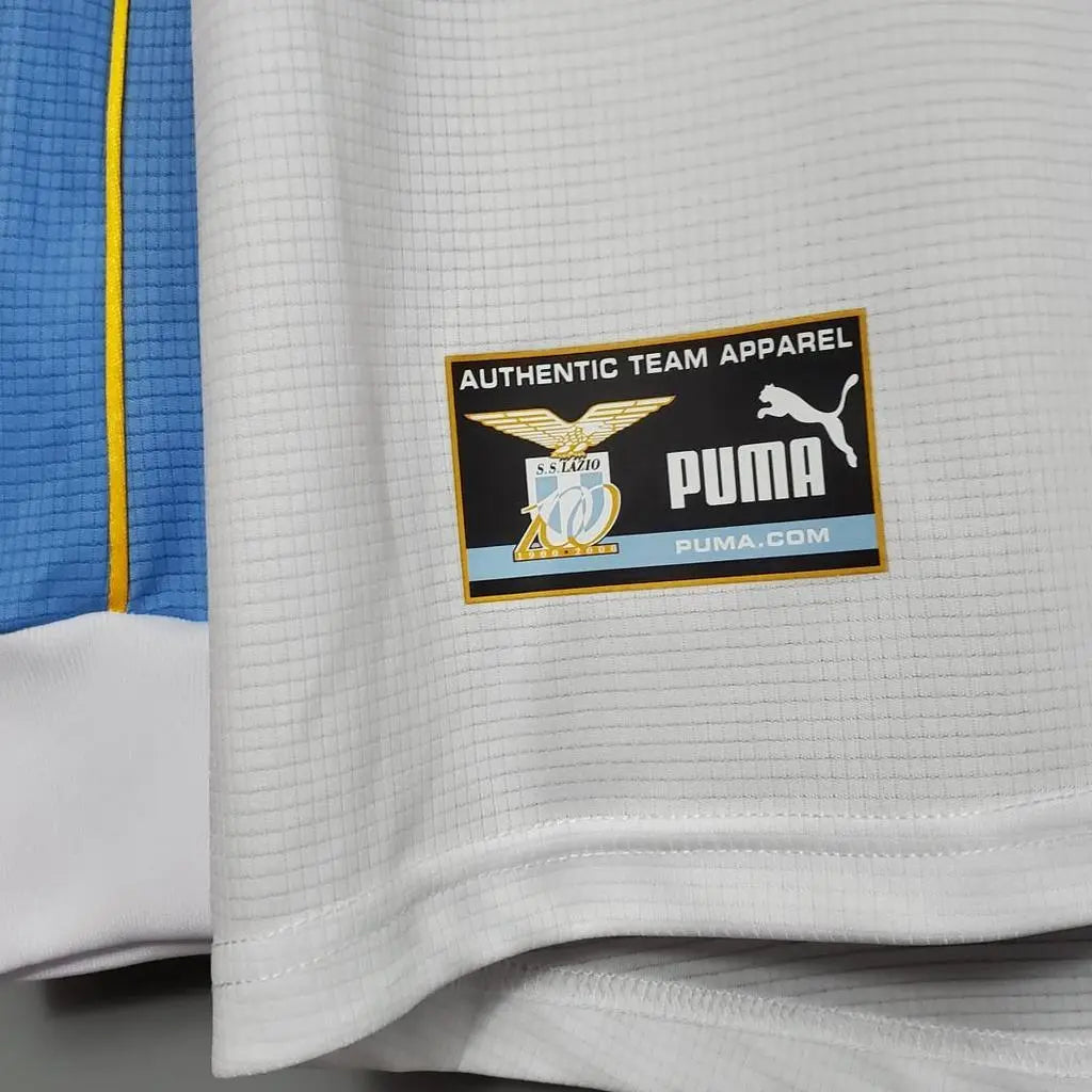 MAILLOT RÉTRO LAZIO 1998/2000 VERSION MANCHES LONGUES - Maillot du Monde