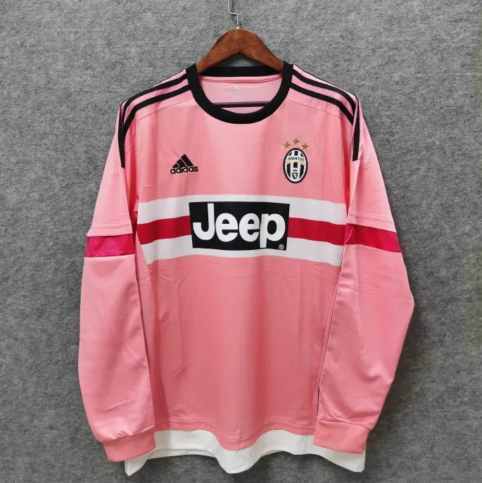 MAILLOT RÉTRO JUVENTUS 2015/2017 VERSION MANCHES LONGUES - Maillot du Monde