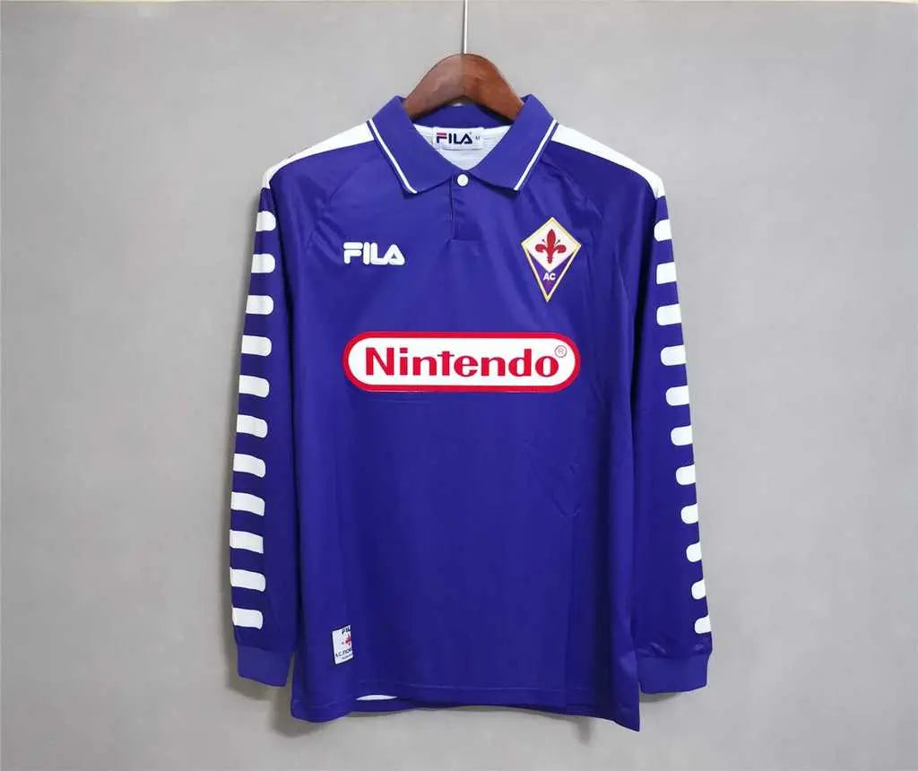MAILLOT RETRO FLORENCE DOMICILE 1998/1999 VERSION MANCHES LONGUES - Maillot du Monde