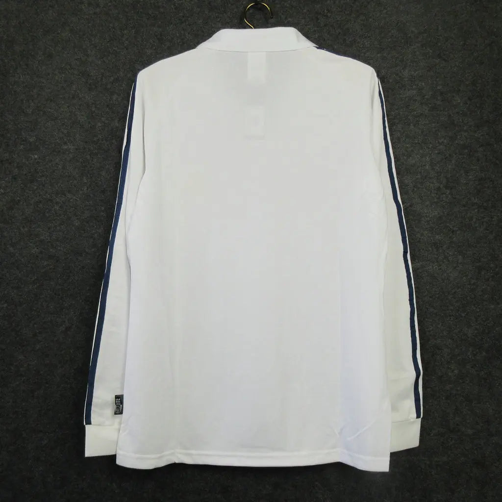 MAILLOT RETRO REAL MADRID DOMICILE 2001/2002 VERSION MANCHES LONGUES - Maillot du Monde