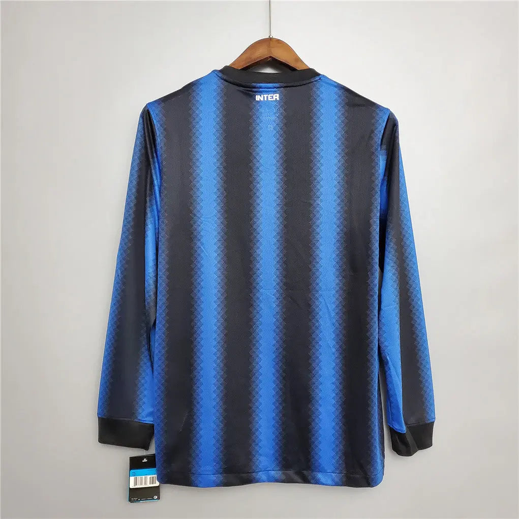 MAILLOT RETRO INTER MILAN DOMICILE 2010/2011 VERSION MANCHES LONGUES - Maillot du Monde