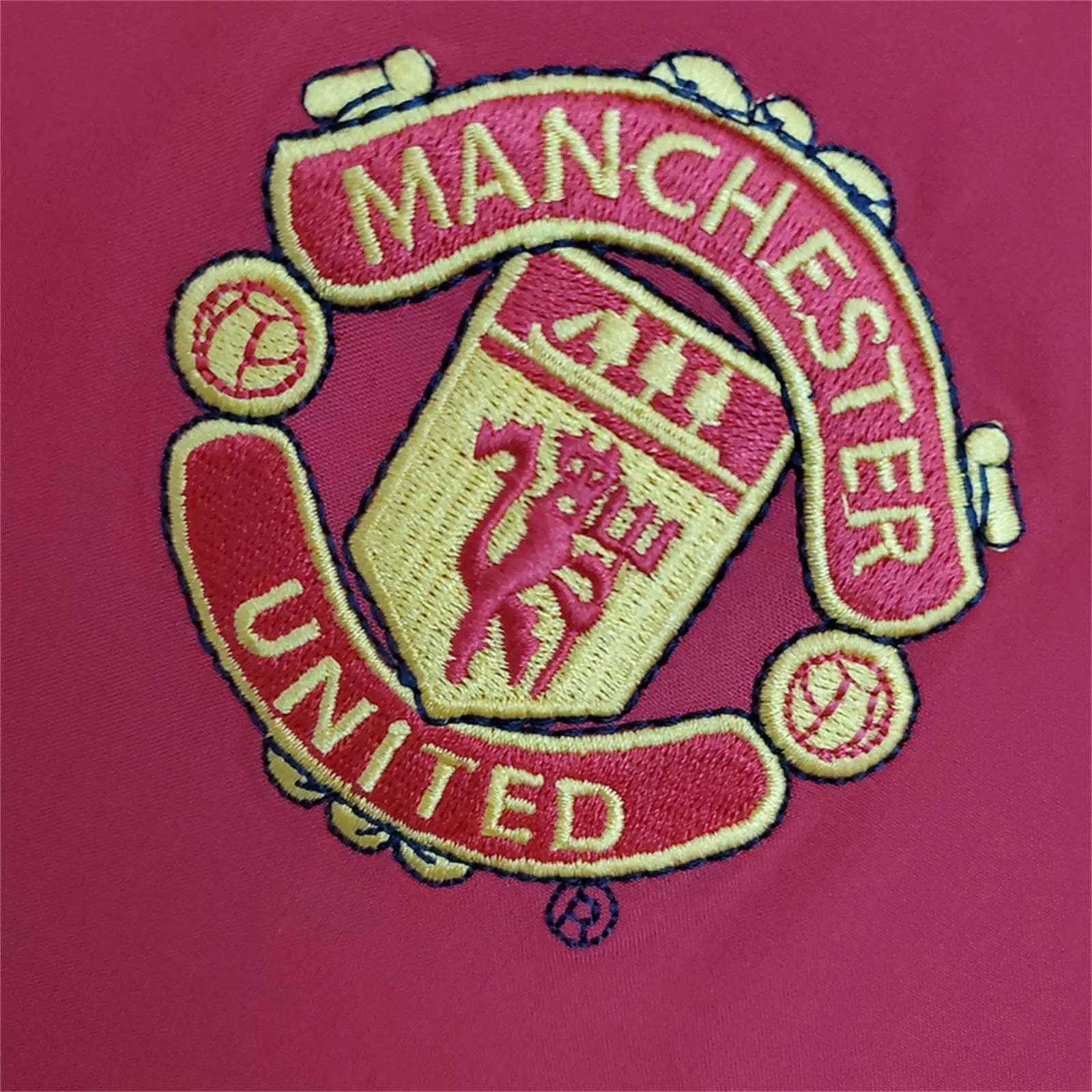 MAILLOT MANCHESTER UNITED DOMICILE 2002/2004 VERSION MANCHES LONGUES - Maillot du Monde