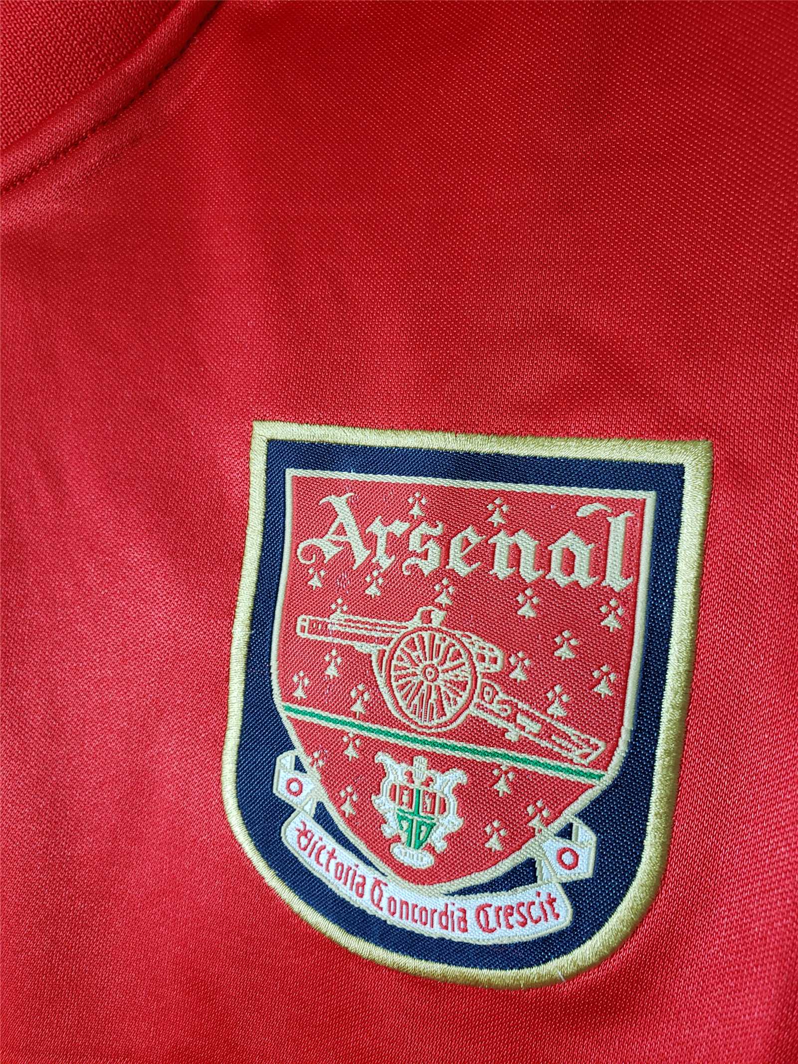 MAILLOT ARSENAL DOMICILE 2000/2001 VERSION MANCHES LONGUES - Maillot du Monde