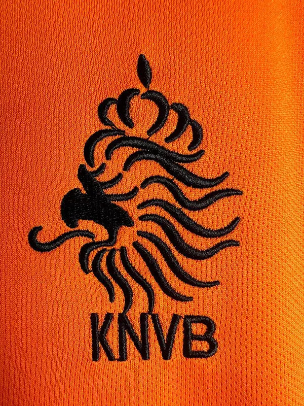 MAILLOT PAYS BAS DOMICILE 1998 VERSION MANCHES LONGUES - Maillot du Monde
