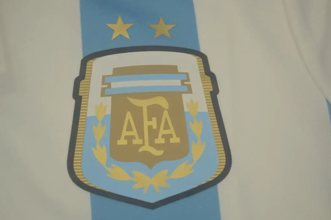 MAILLOT ARGENTINE DOMICILE 2014 VERSION MANCHES LONGUES - Maillot du Monde