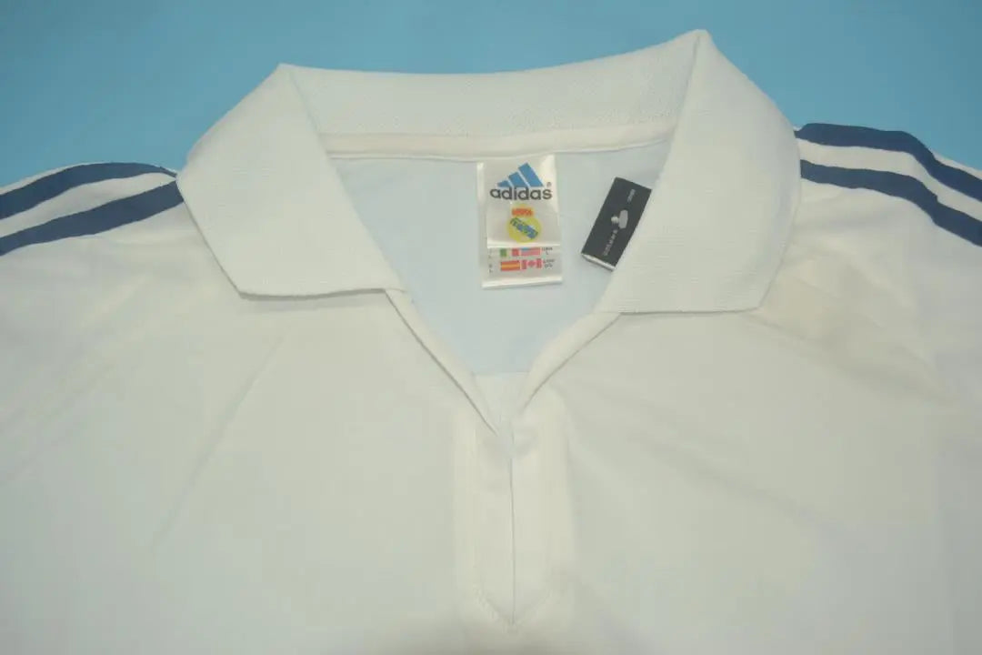 MAILLOT REAL MADRID DOMICILE 2001 VERSION MANCHES LONGUES - Maillot du Monde