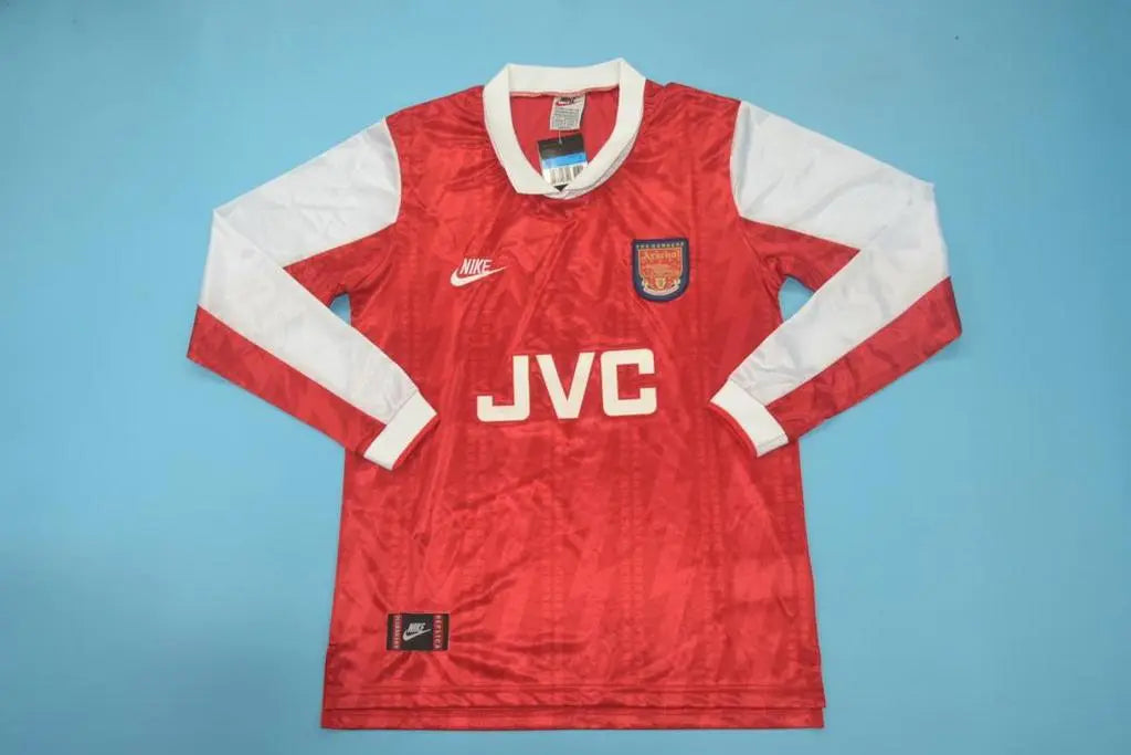 MAILLOT RETRO ARSENAL DOMICILE 1994 VERSION MANCHES LONGUES - Maillot du Monde