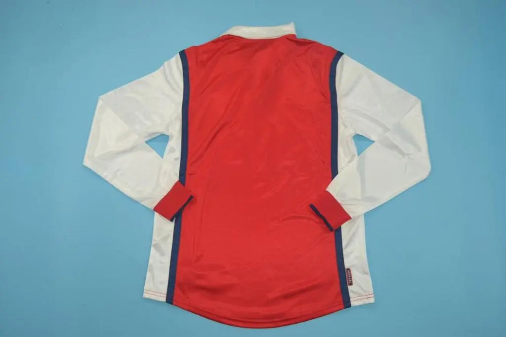 MAILLOT RETRO ARSENAL DOMICILE 1998 VERSION MANCHES LONGUES - Maillot du Monde